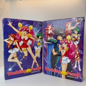 Wedding Peach Season 1 & 2 DVD Sets (DVD, 2006, 10 Disc Set) Anime Box Set OOP
